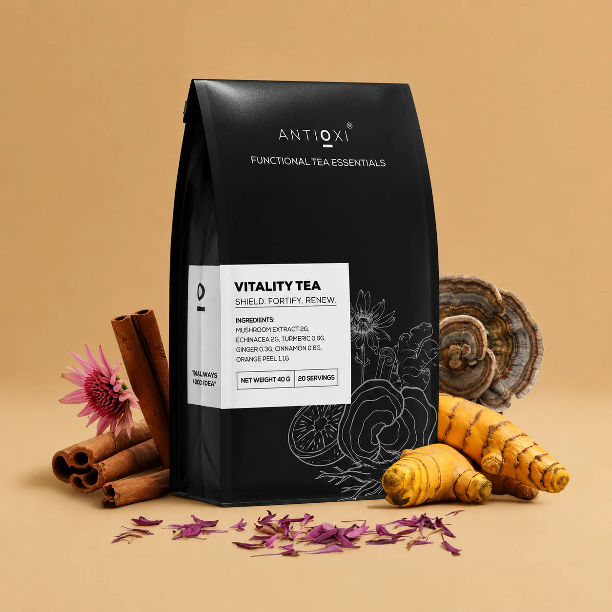 Mushroom Tea | Vitality